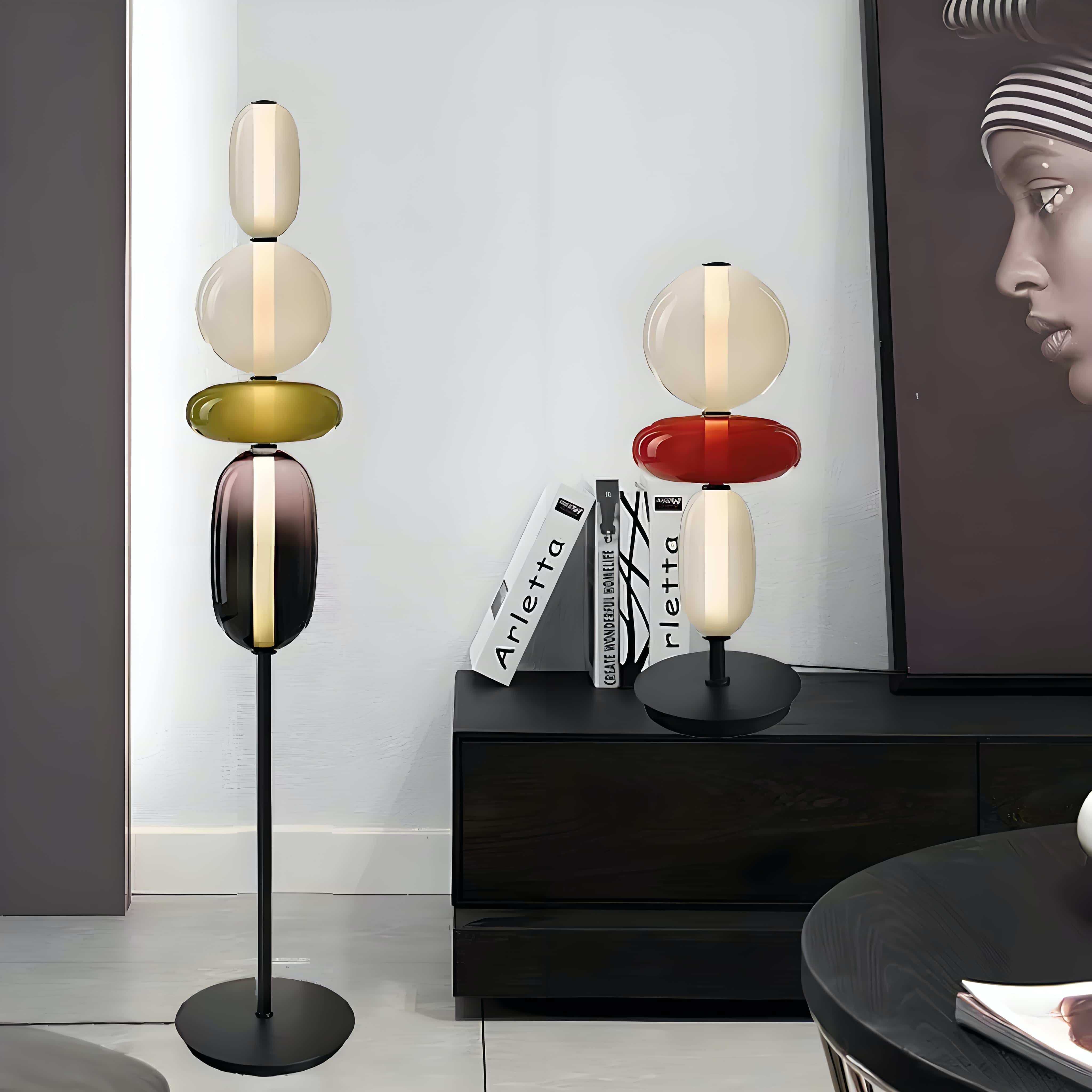 Candied Glass Floor Light